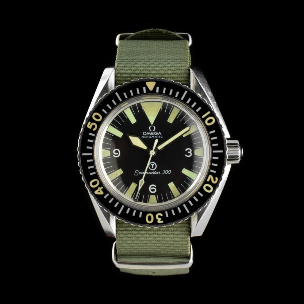 omega seamaster military