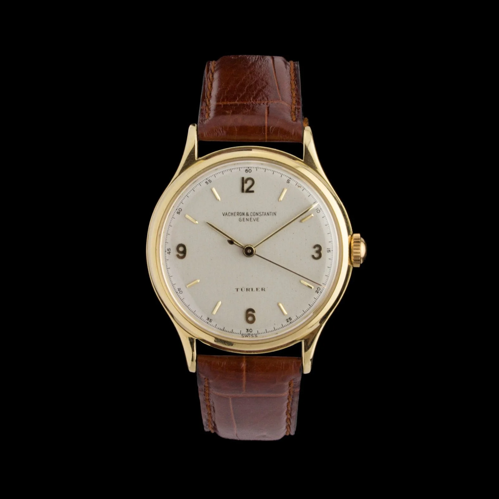 (^^)【わ6】TURLER ヴィンテージウォッチ￼ ジャンク品￼ Vacheron & Constantin 'Türler Signed Dial' - Amsterdam Vintage Watches
