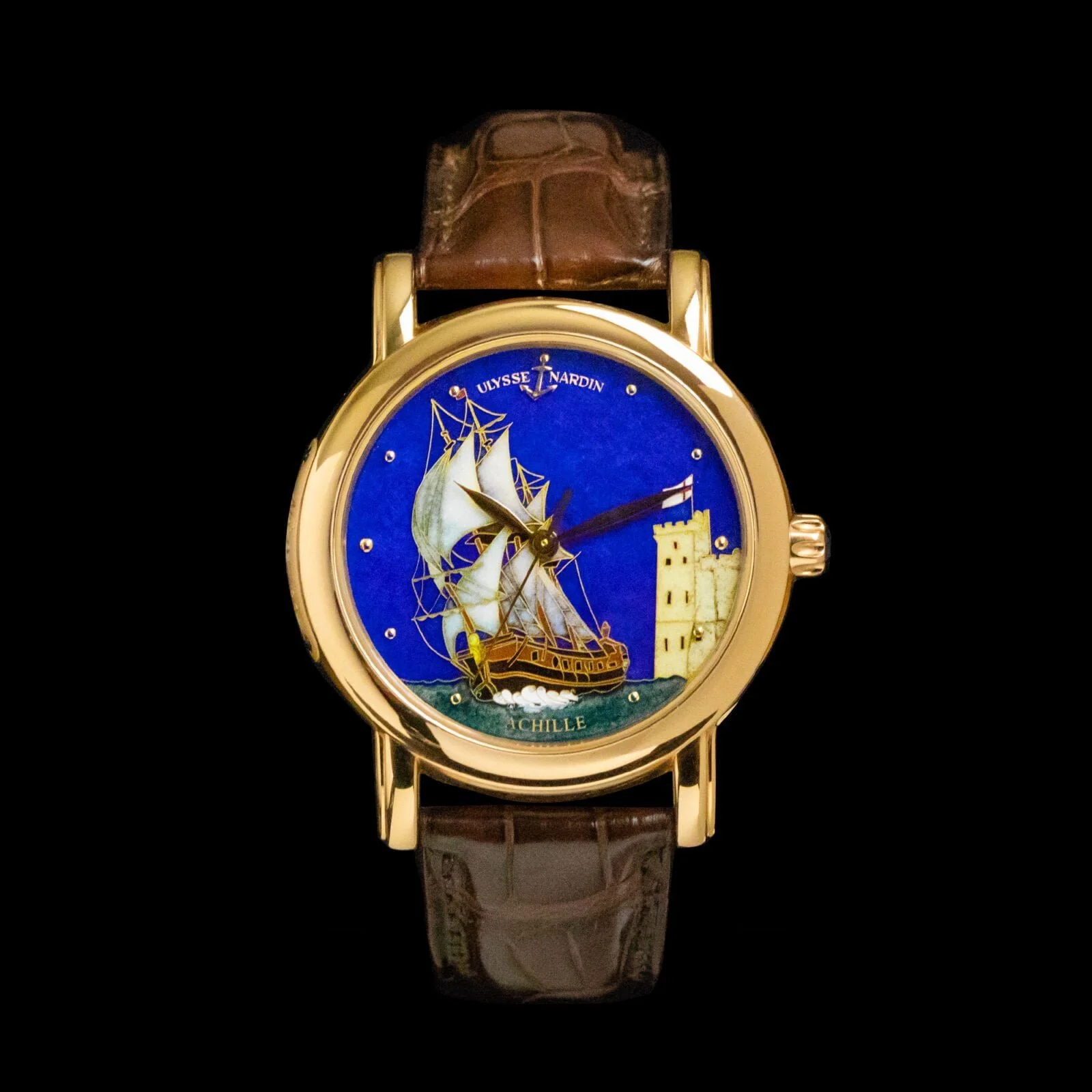Ulysse Nardin San Marco Cloisonné Achille 132-11/ACH Full Set
