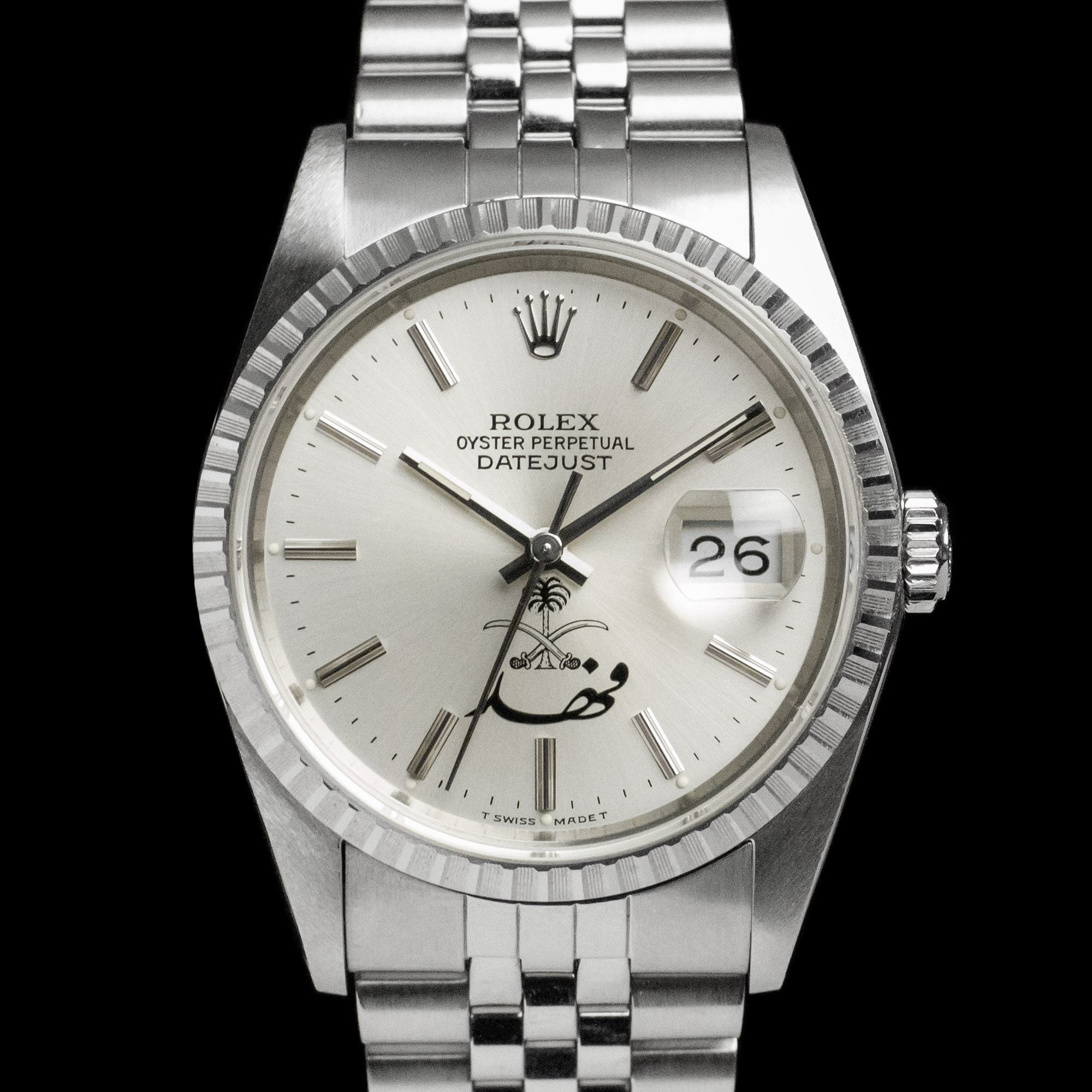Rolex Datejust 16220 'Saudi Swords, King Fahd Signed' AMSTERDAM