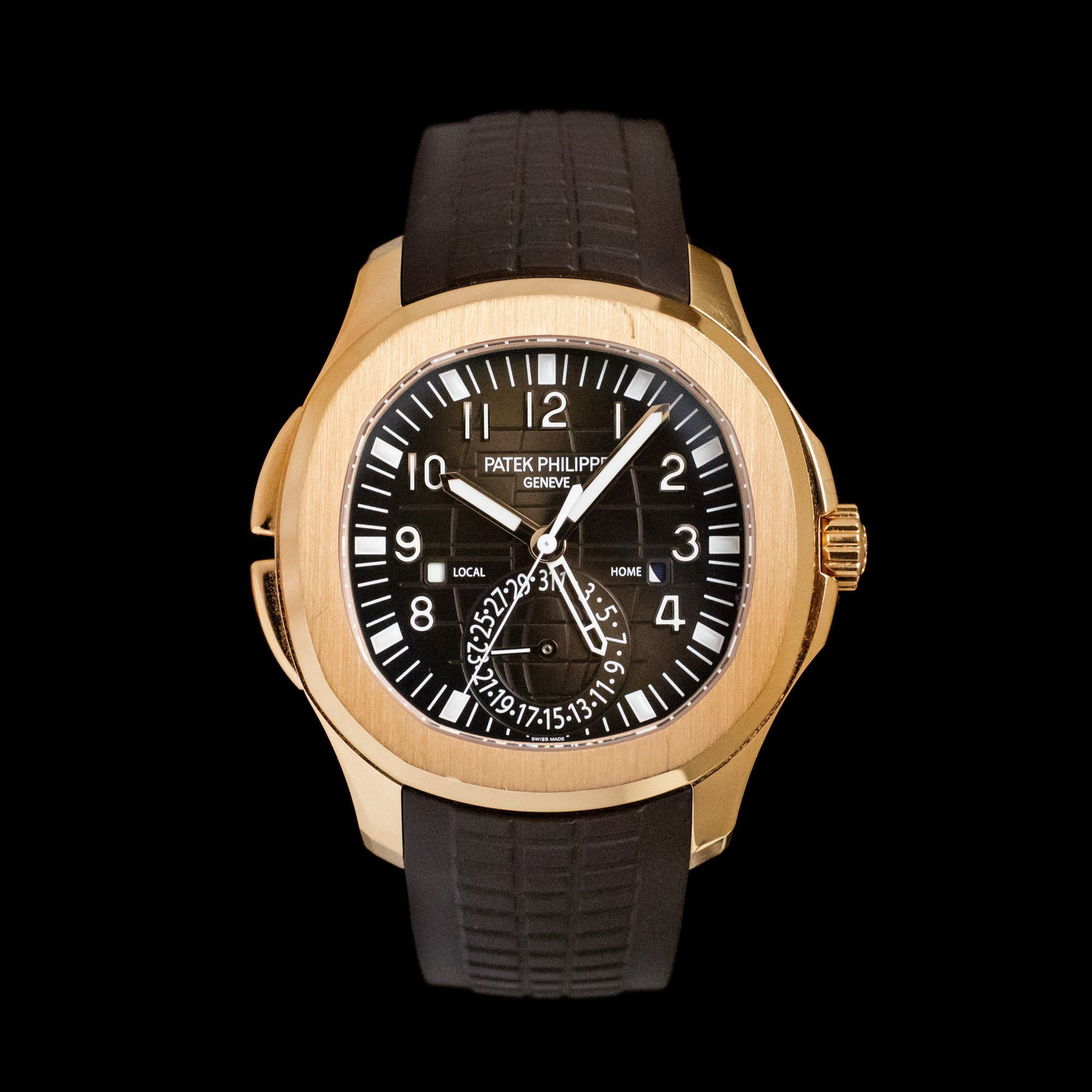 Patek Philippe Aquanaut Travel Time 5164r 001 Amsterdam Vintage Watches
