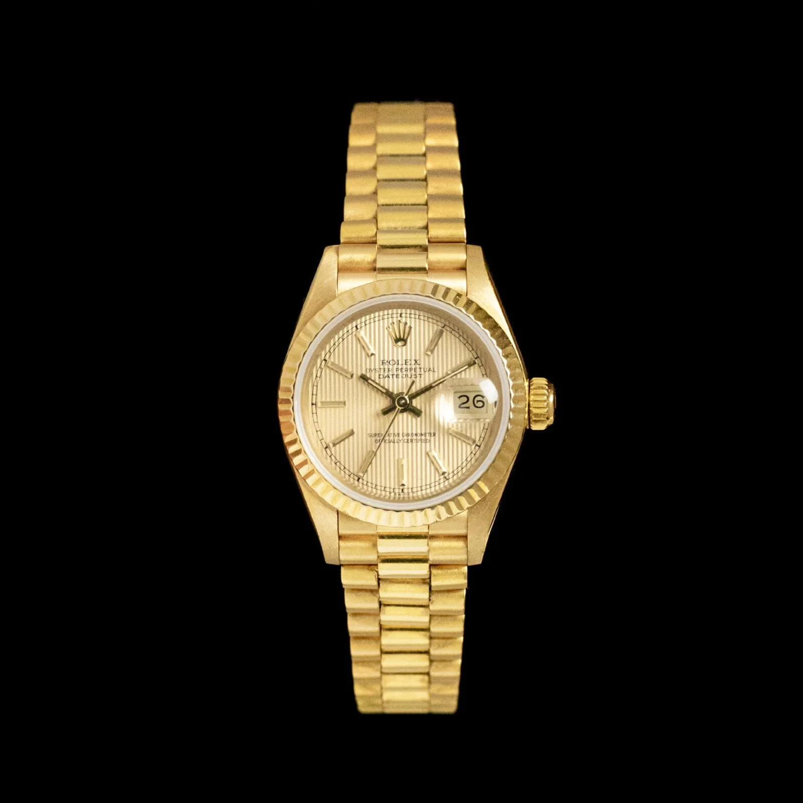 Rolex Lady Datejust 69178 'Tapestry Dial' - Amsterdam Vintage Watches