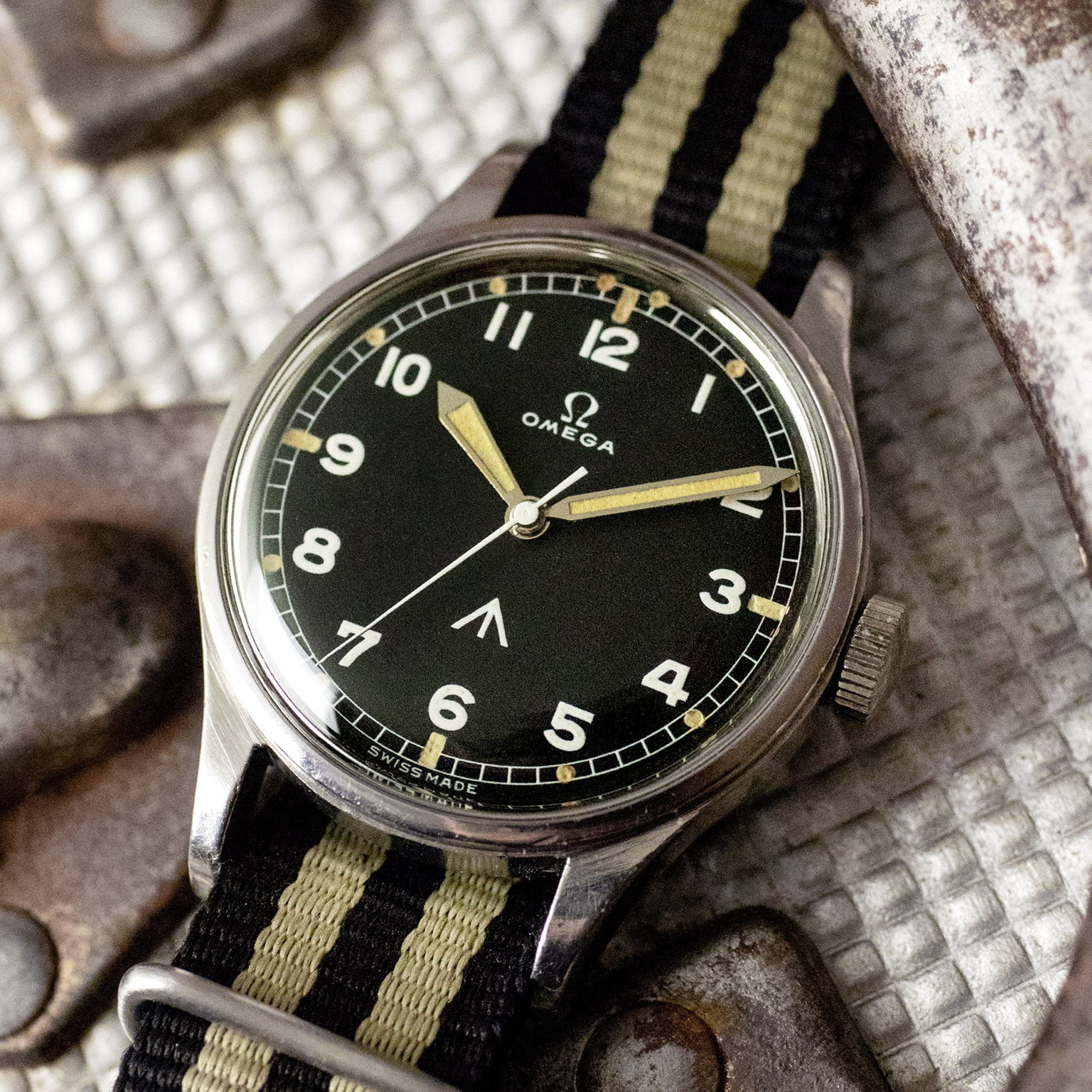 omega army watch