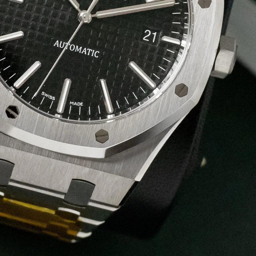 Audemars piguet clearance 15400 black dial