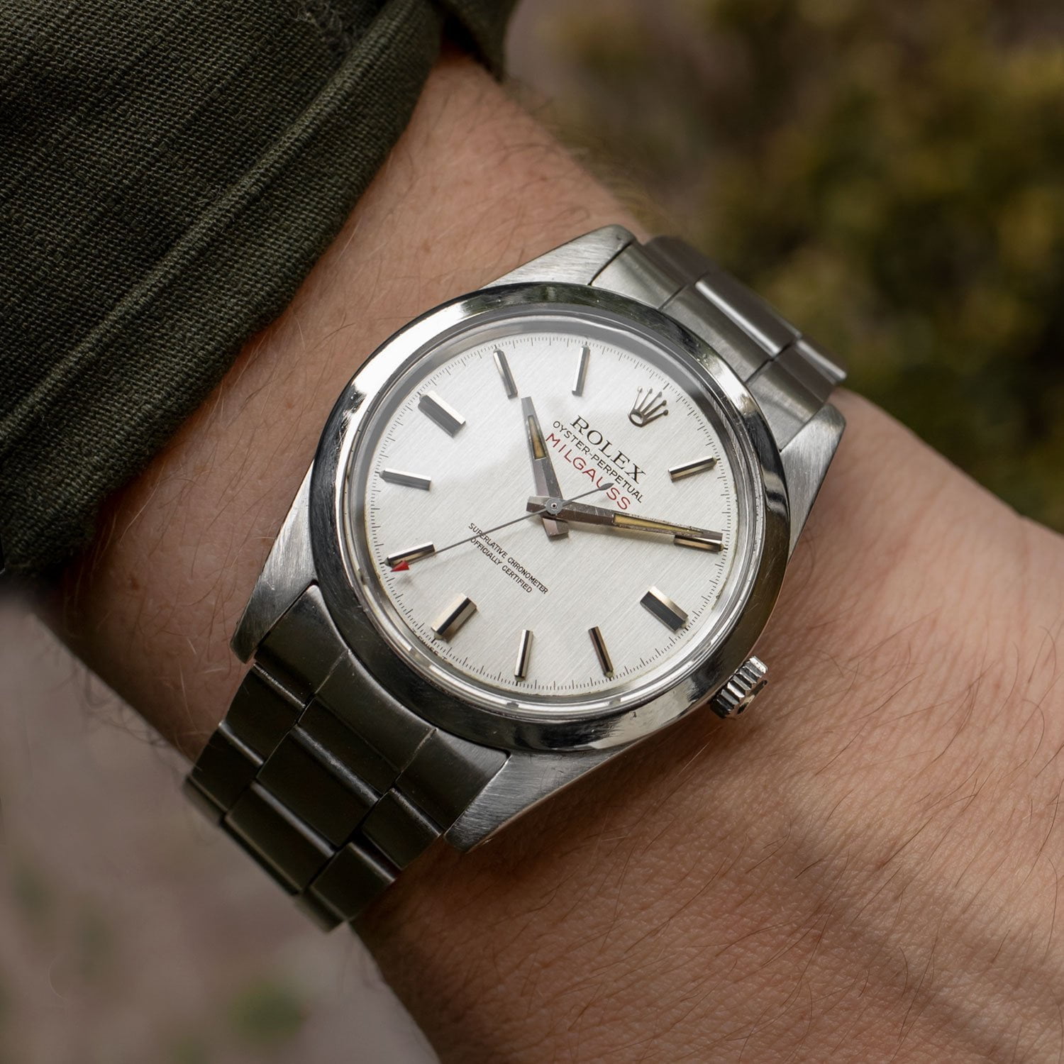 Rolex hotsell milgauss vintage