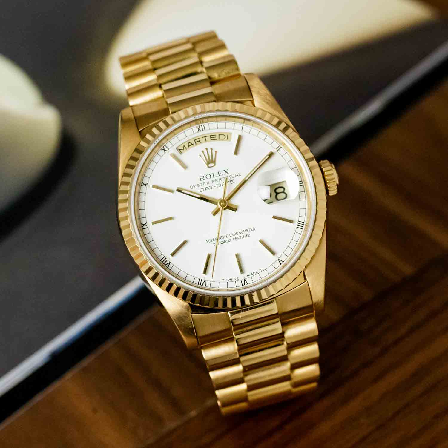 Rolex Zephyr Date 1510 Yellow Gold