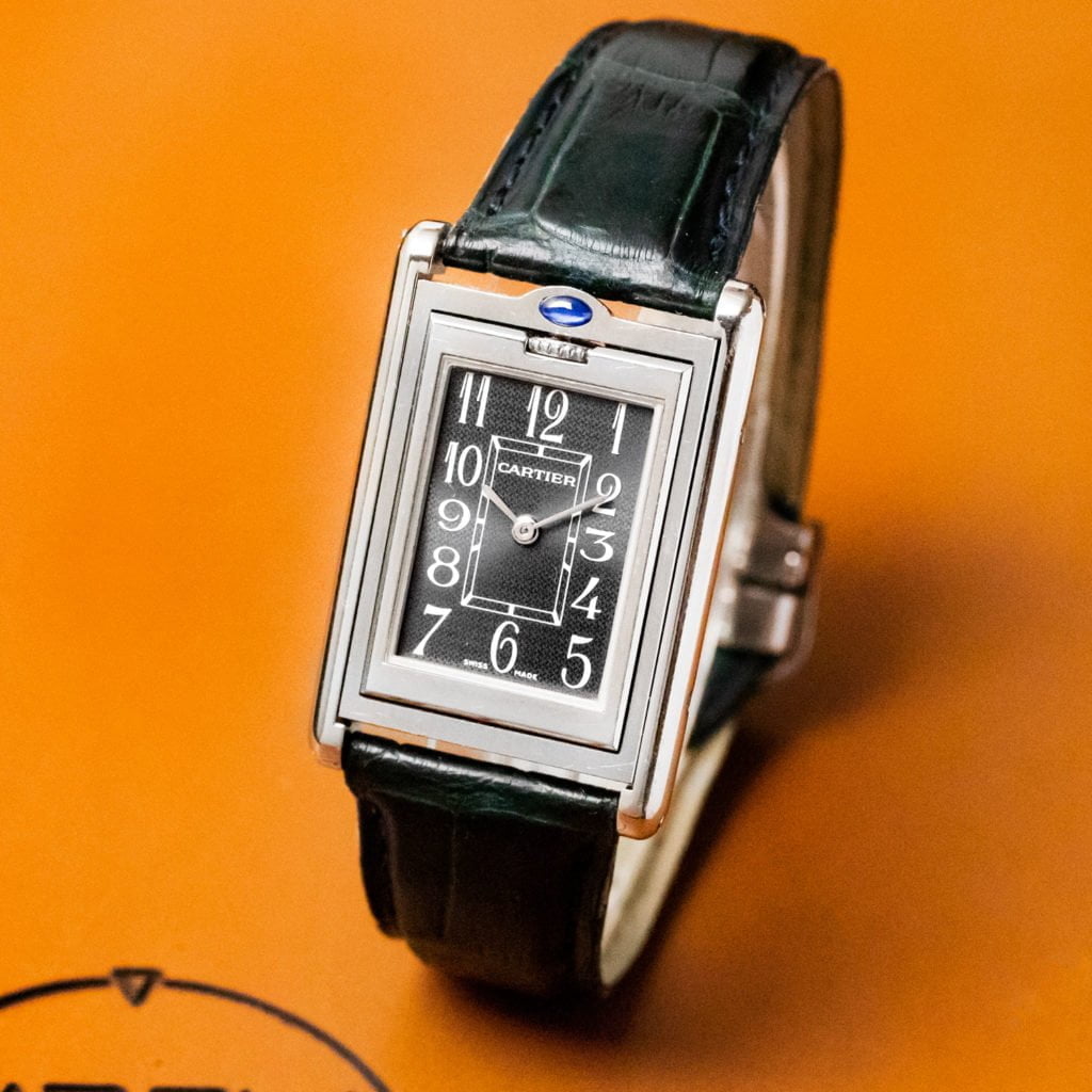 Cartier tank hotsell basculante 2405