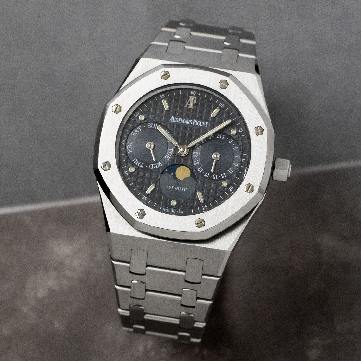 Audemars Piguet Royal Oak Day Date Moonphase 25594ST Amsterdam Audemars Piguet Royal Oak Day Date Moonphase 25594ST Amsterdam