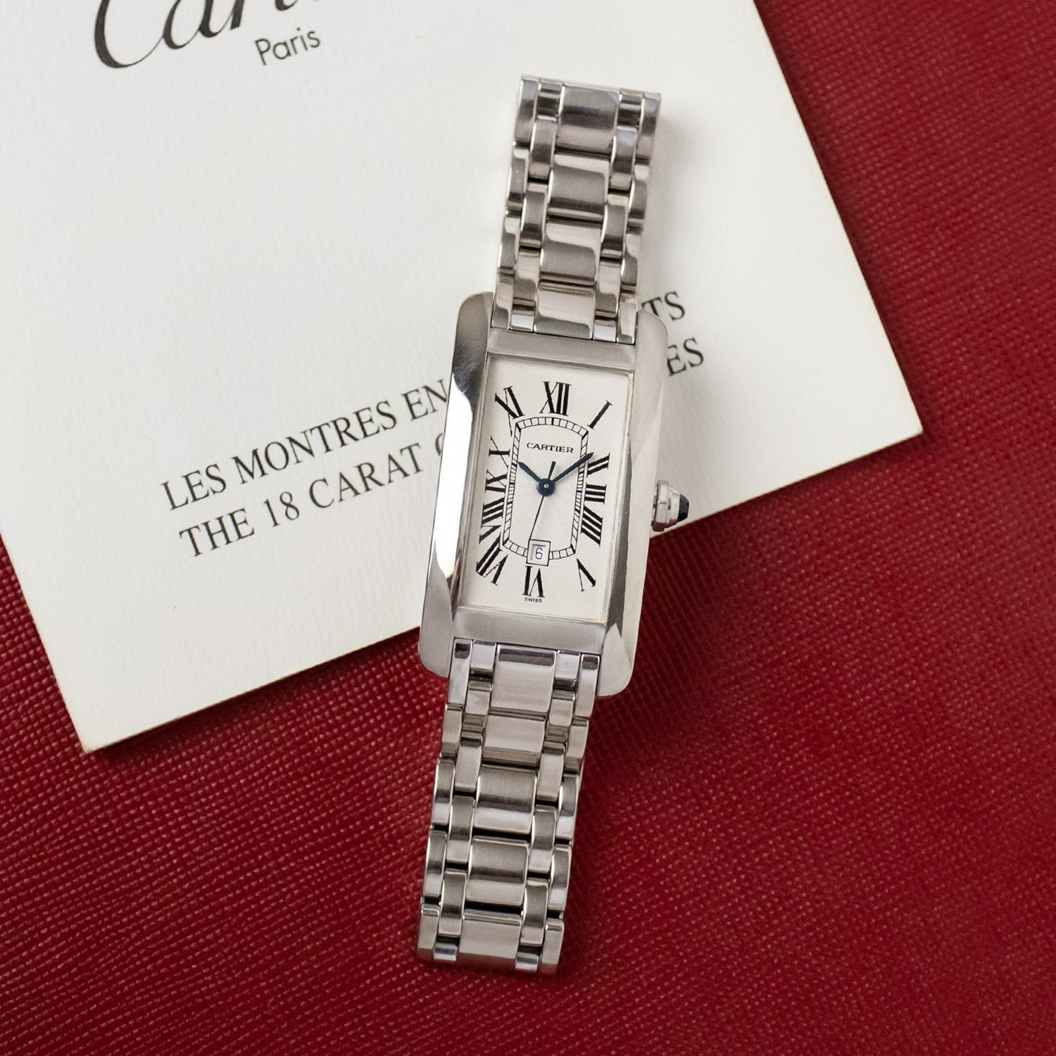 Cartier Tank Américaine 1726 - Amsterdam Vintage Watches