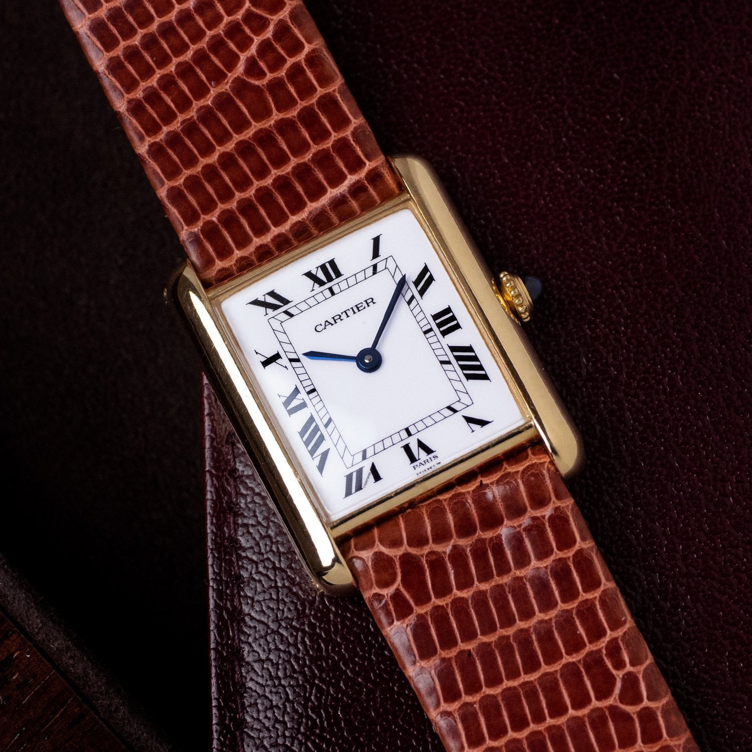 Cartier Tank Louis Mecanique 'Paris' - Amsterdam Vintage Watches