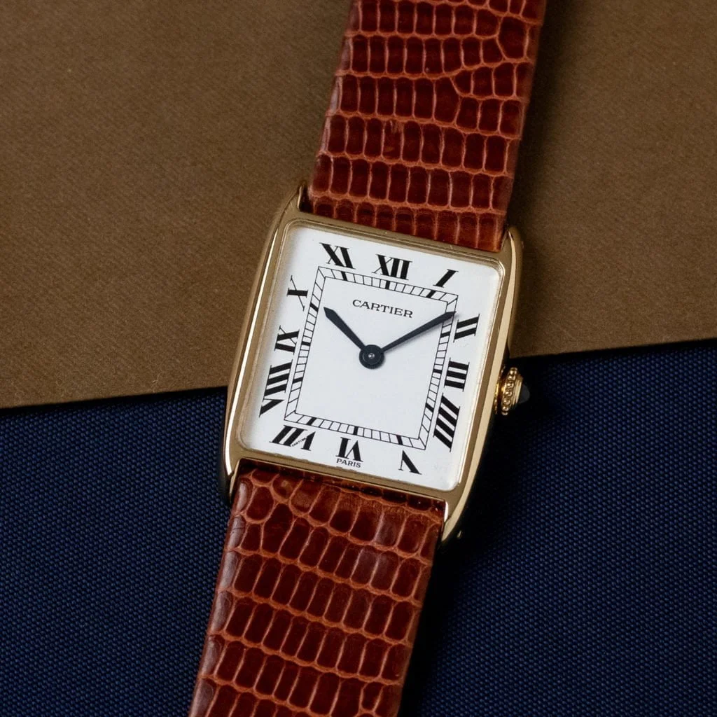 Cartier Tank Arrondie Mecanique - Amsterdam Vintage Watches