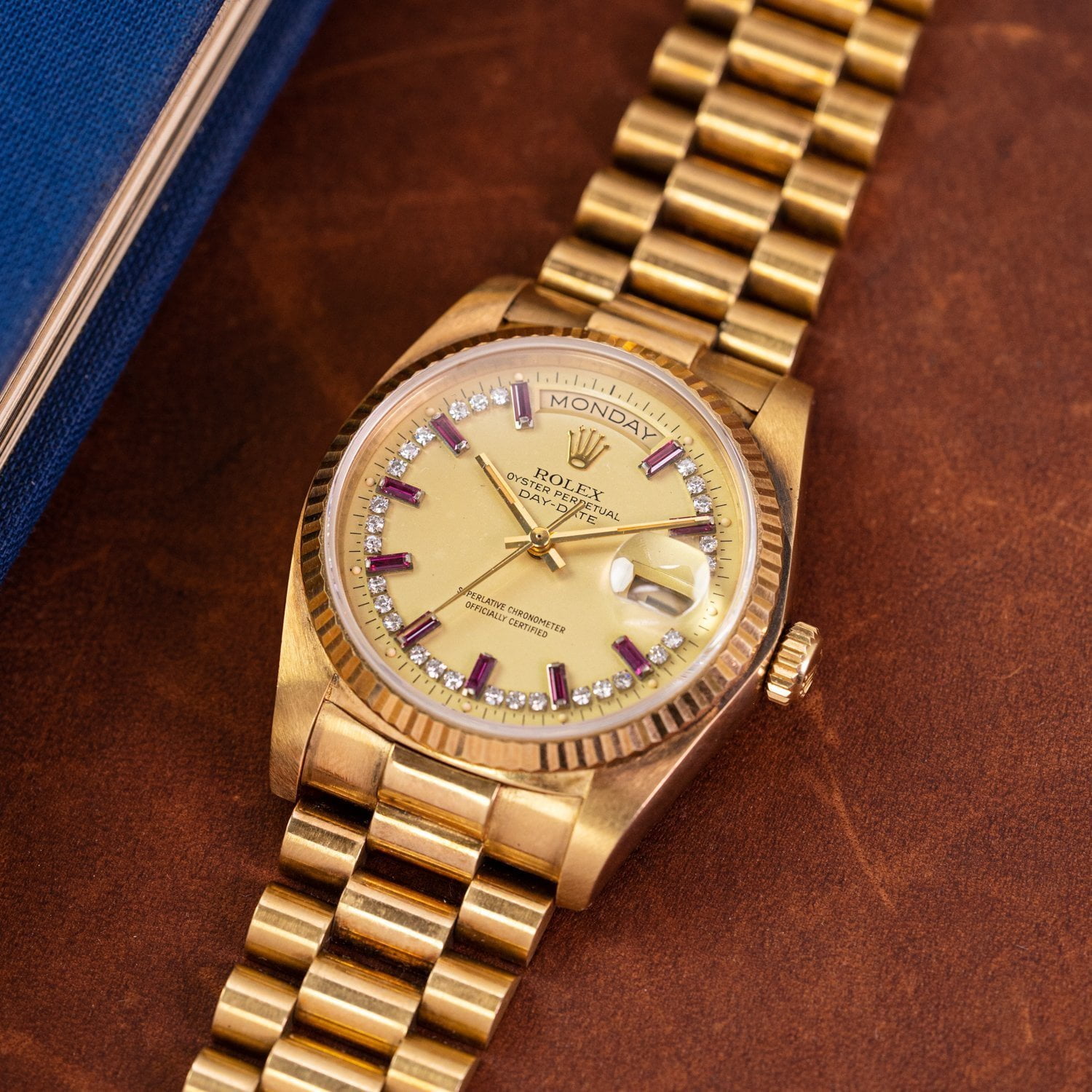 Rolex ruby hotsell day date