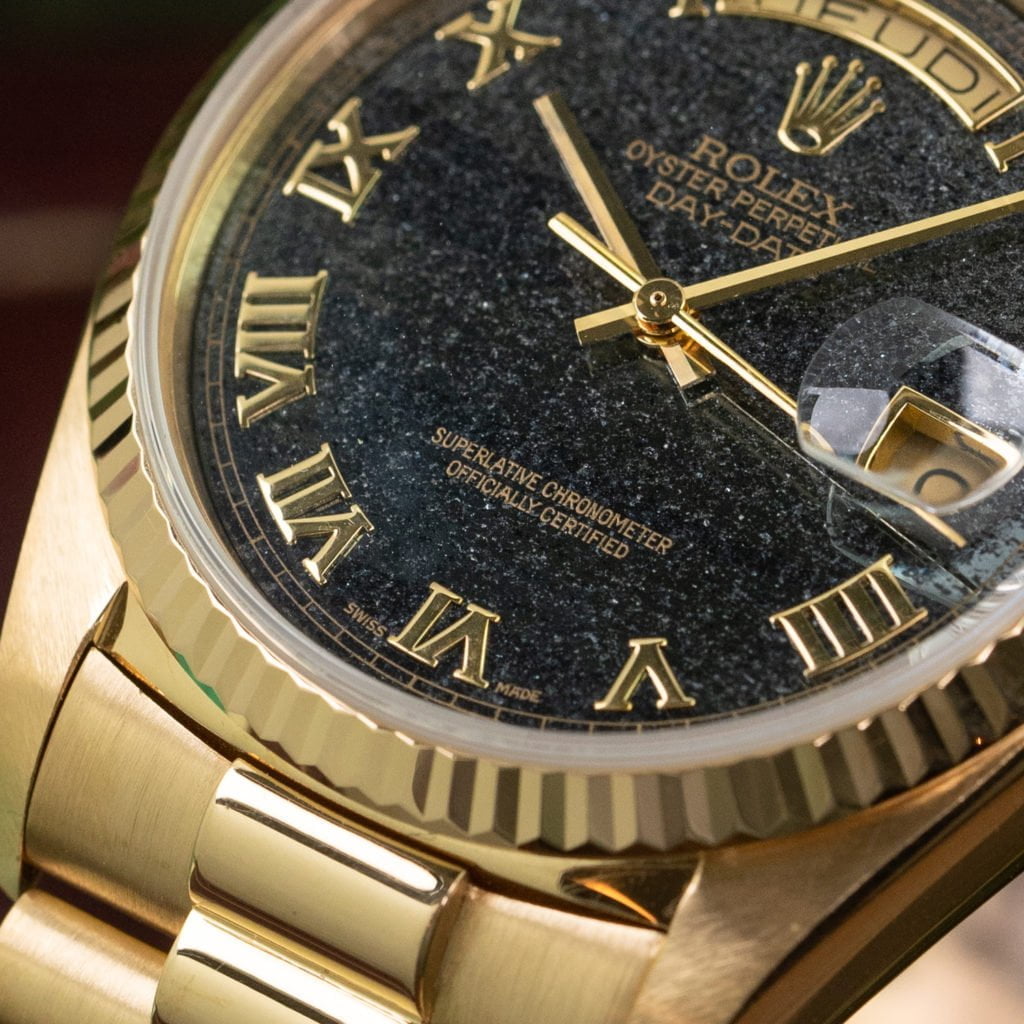 Rolex DayDate 18038 'Ferrite' Amsterdam Vintage Watches