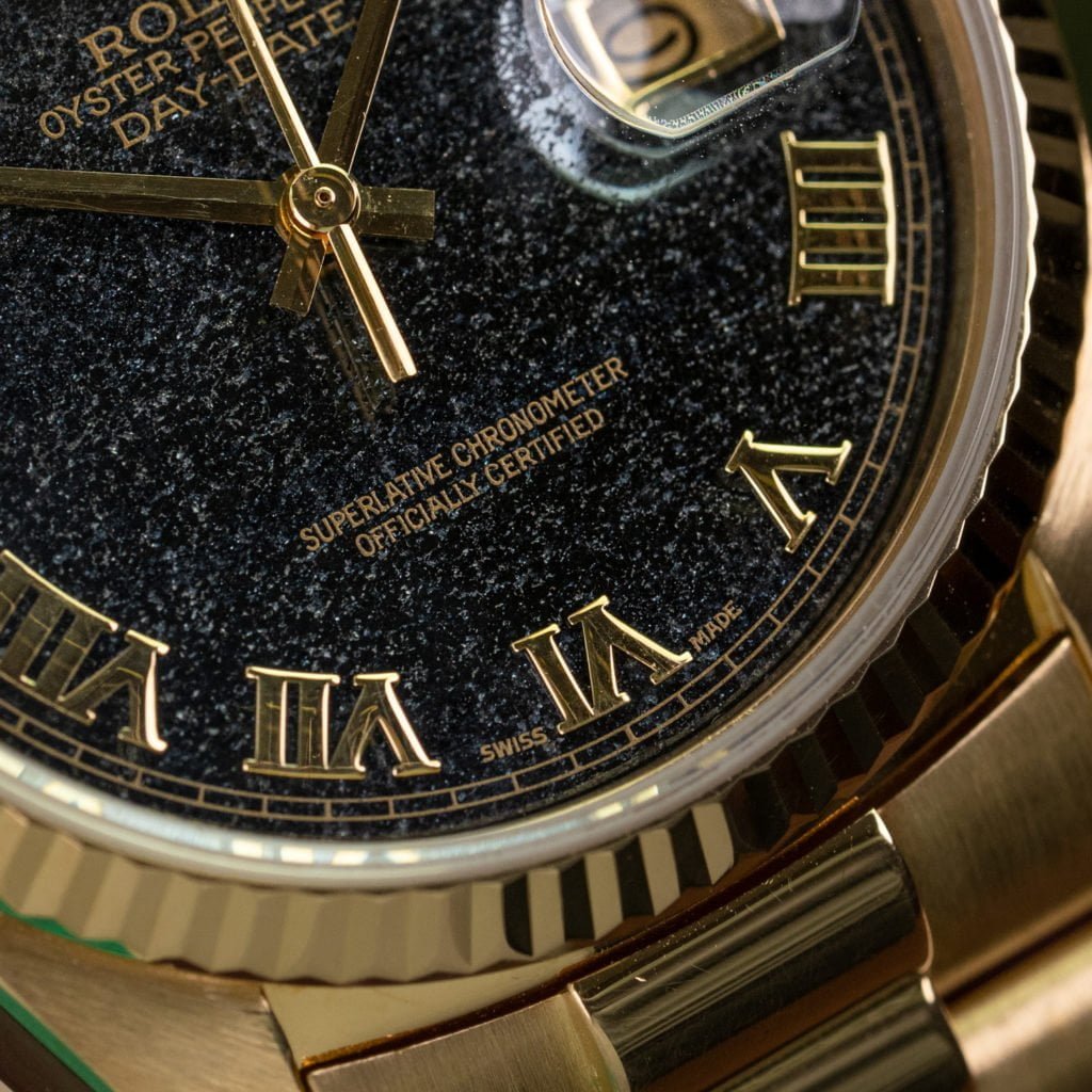 Rolex DayDate 18038 'Ferrite' Amsterdam Vintage Watches