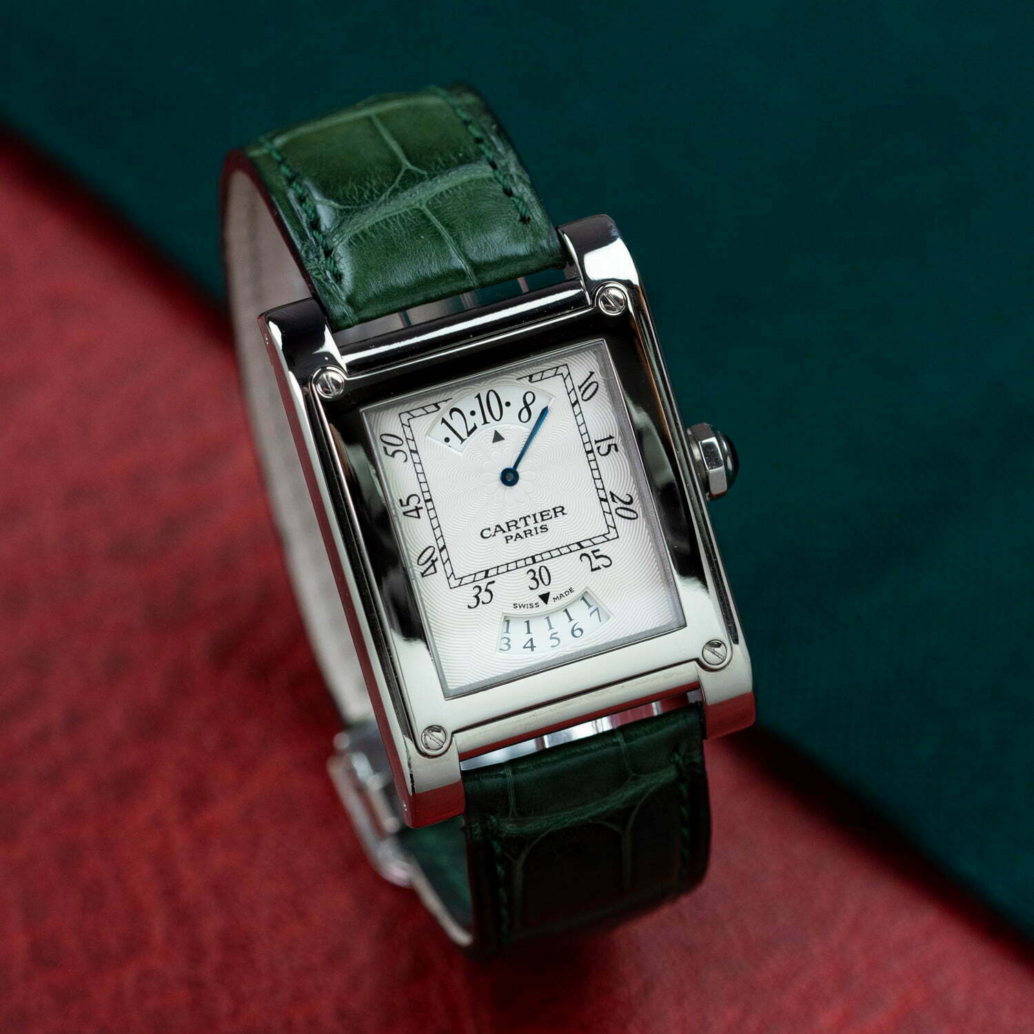 Cartier tank a discount vis