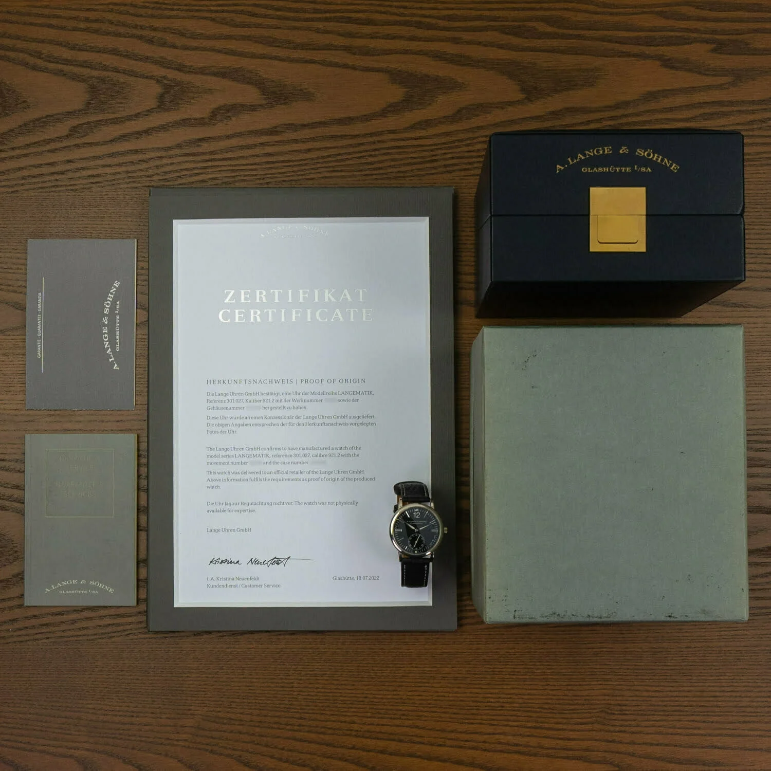 A. Lange & Söhne Sax-O-Mat 301.027 - Amsterdam Vintage Watches