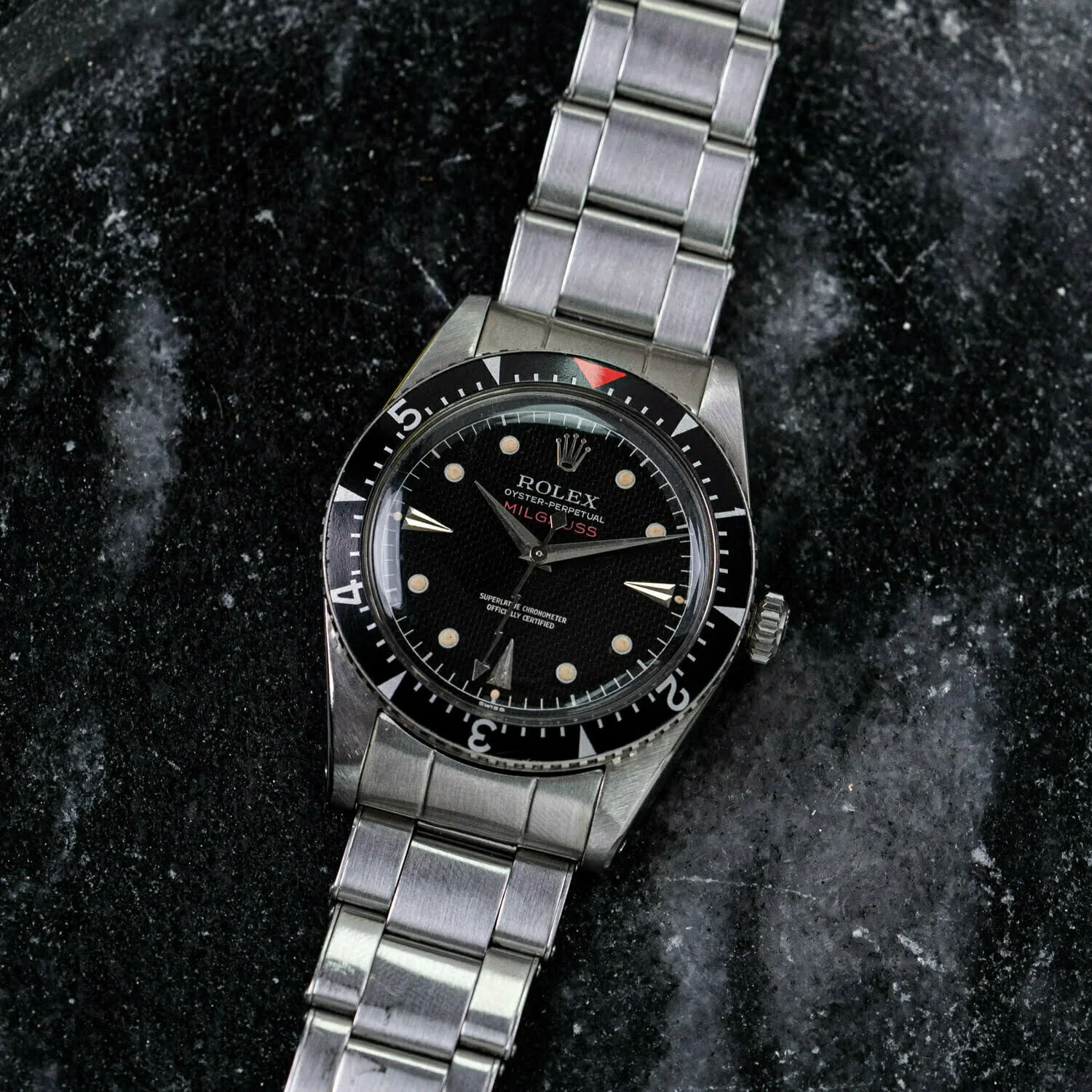 Rolex shop milgauss 1958