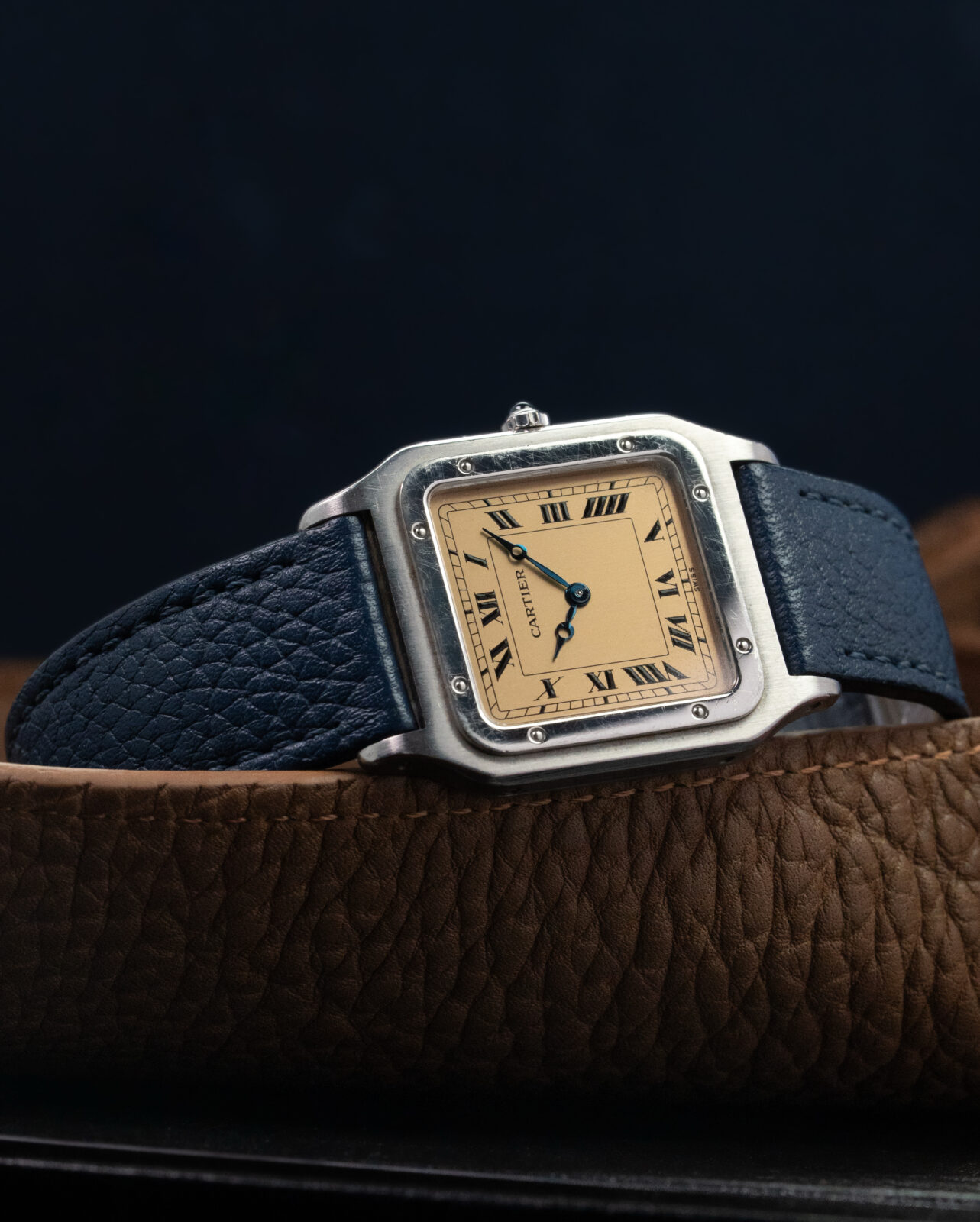 Cartier Santos 1575-1 'Salmon' - Amsterdam Vintage Watches
