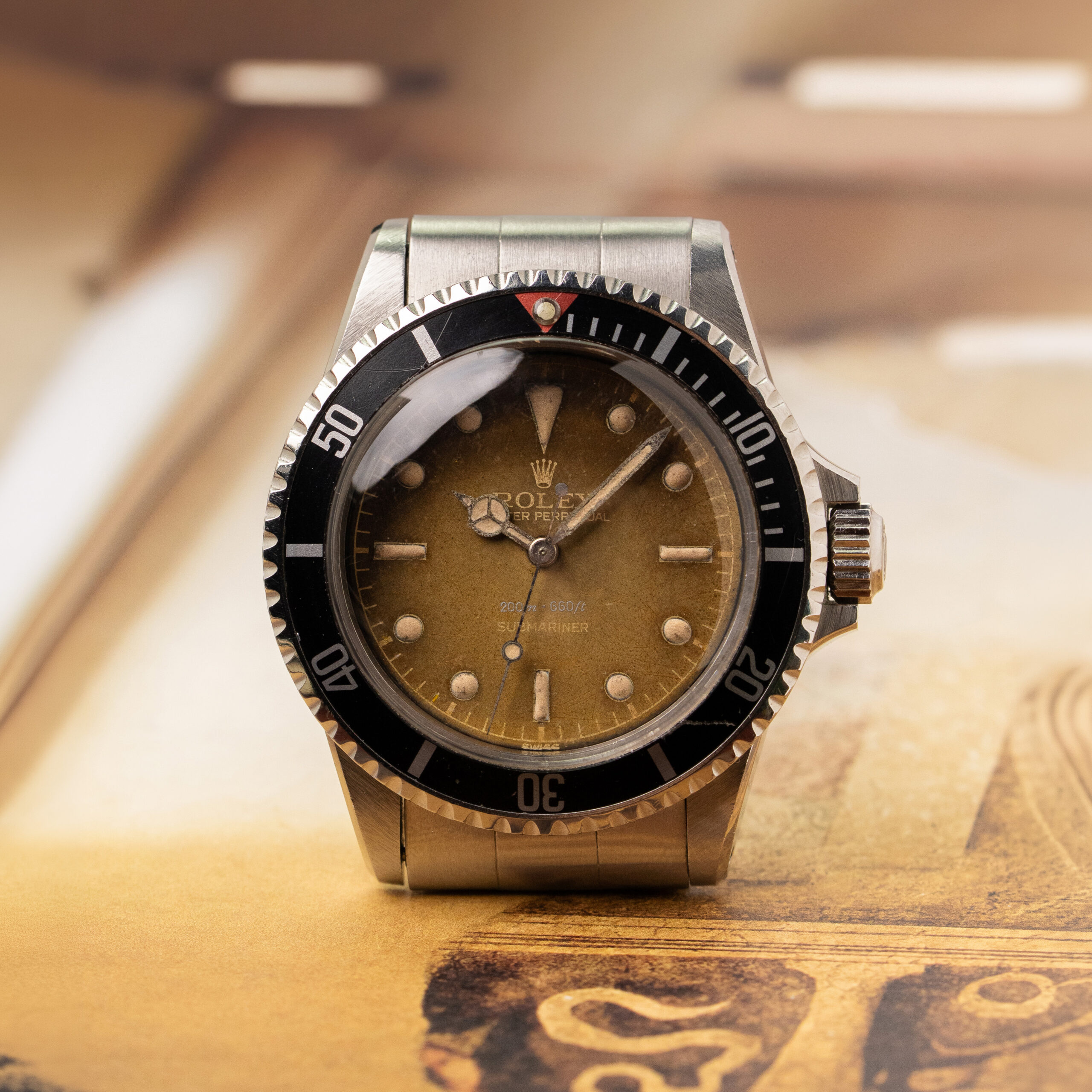 パンドラページ② Rolex Submariner 5512 'square crownguards' - Amsterdam Vintage Watches