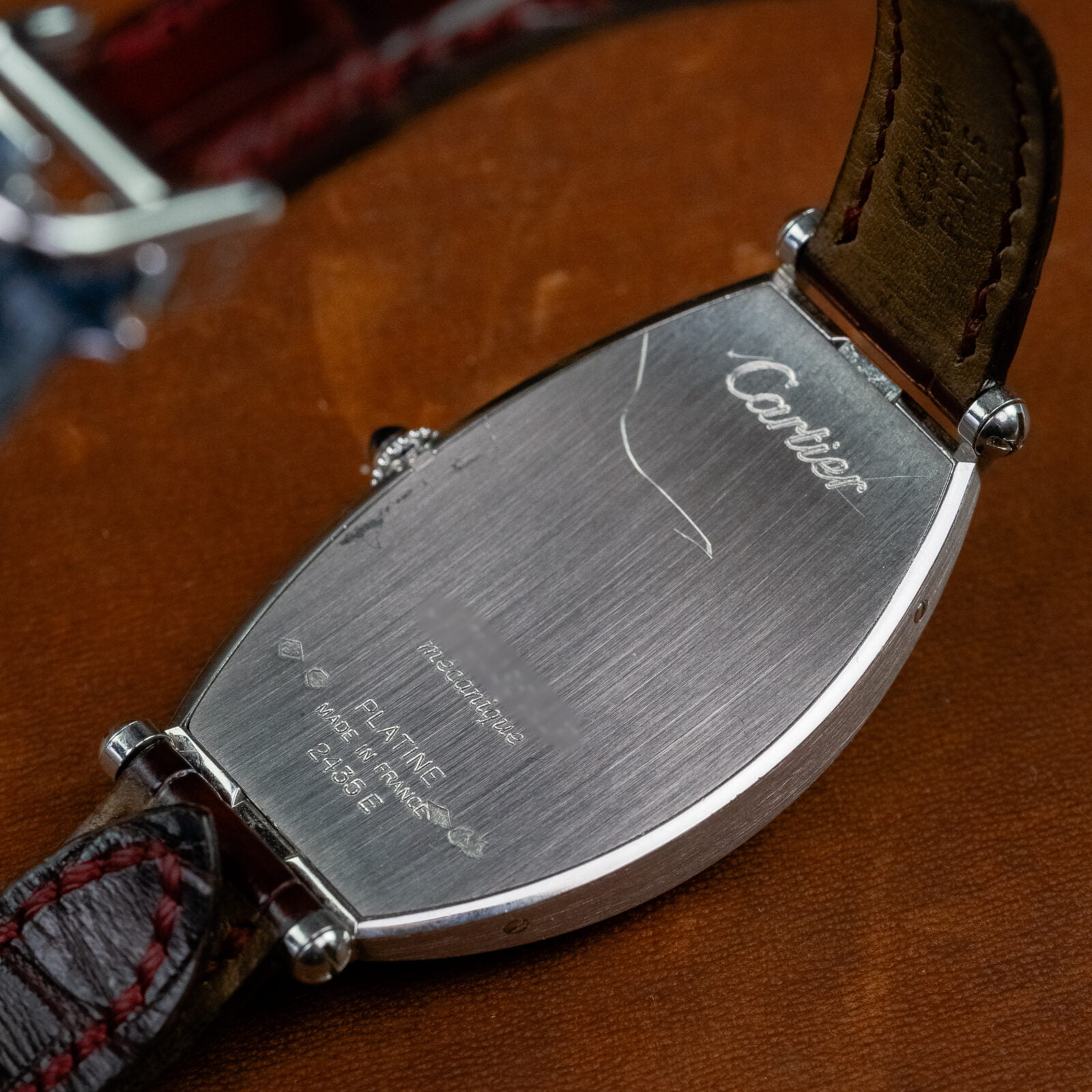 Cartier Tonneau 2435E 'CPCP' - Amsterdam Vintage Watches