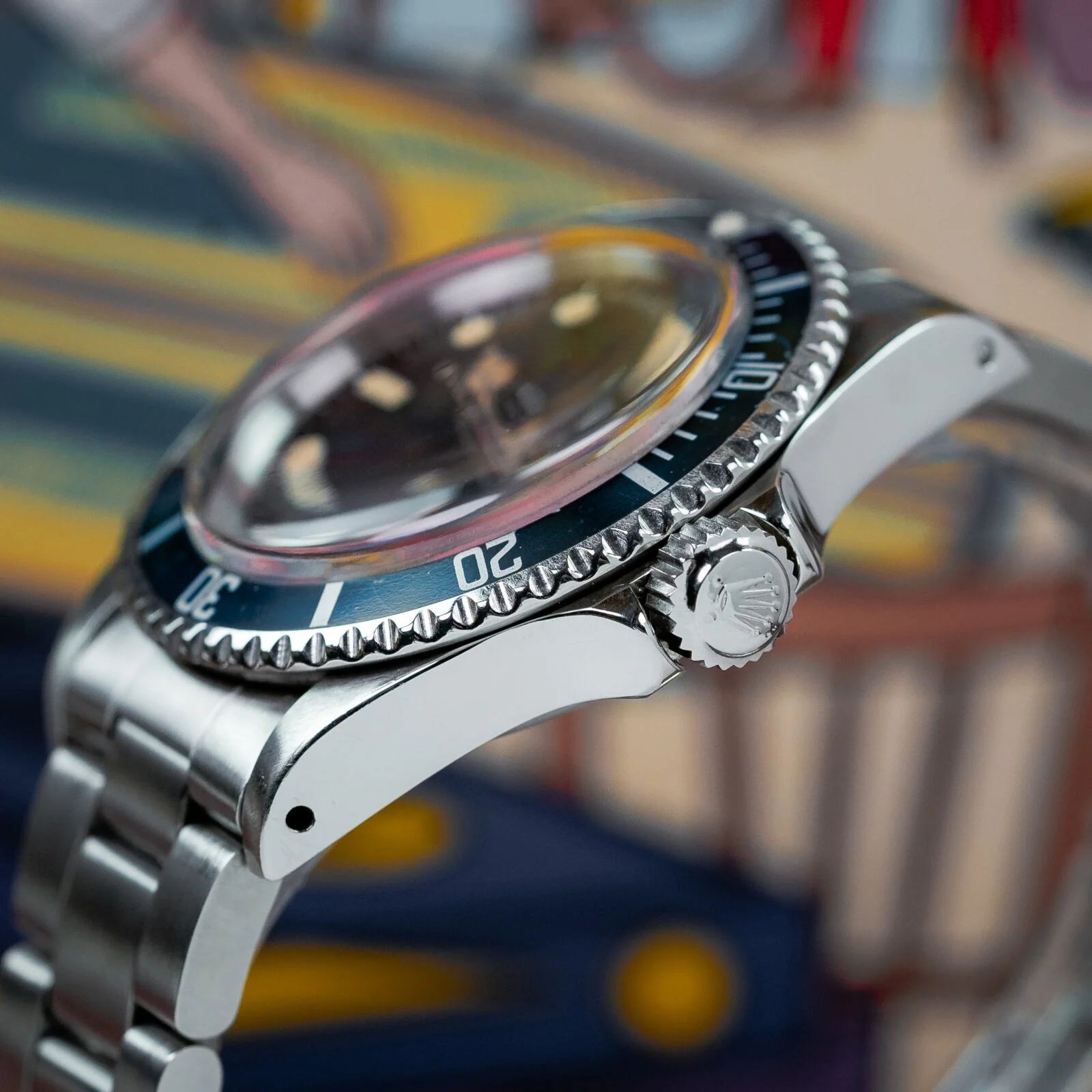 Rolex Submariner 5513 'Non-serif' - Amsterdam Vintage Watches
