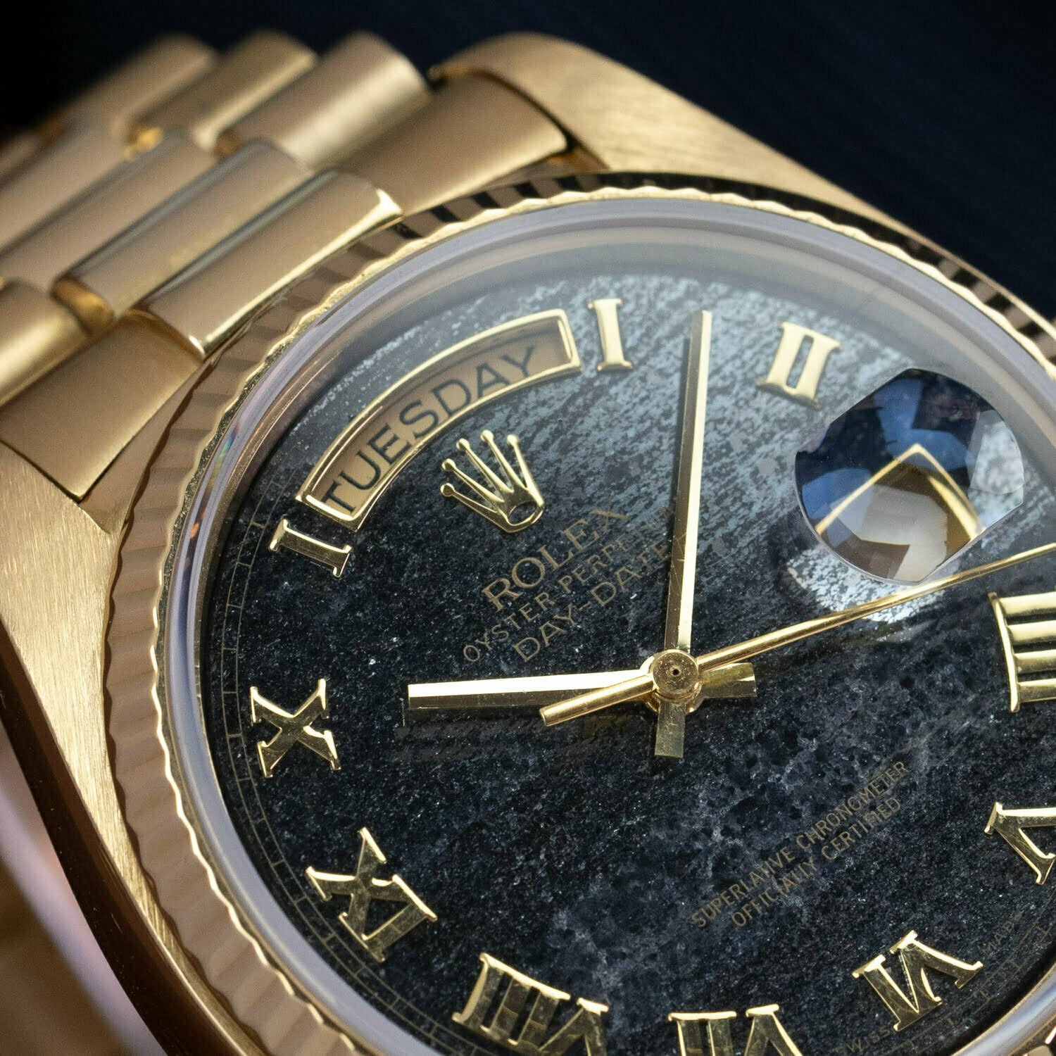 Rolex DayDate 18038 'Ferrite' Amsterdam Vintage Watches
