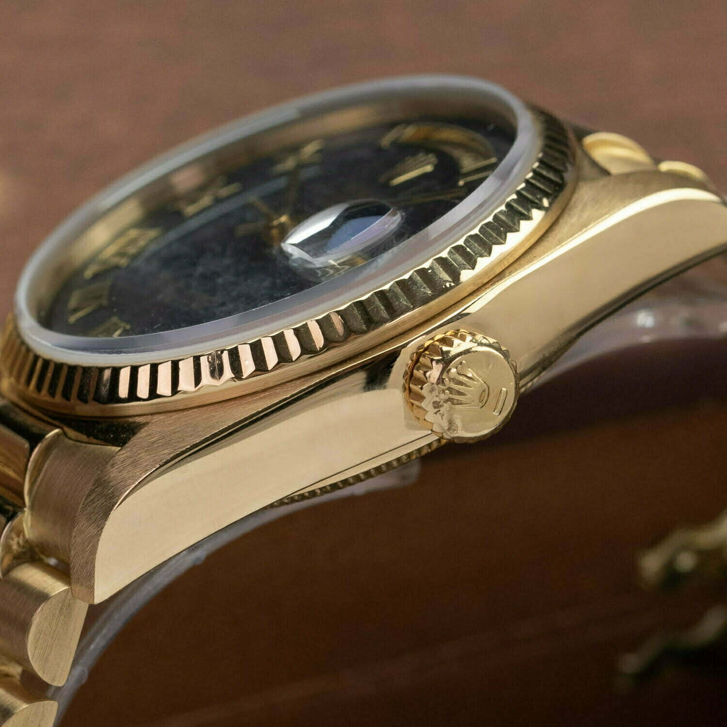 Rolex DayDate 18038 'Ferrite' Amsterdam Vintage Watches