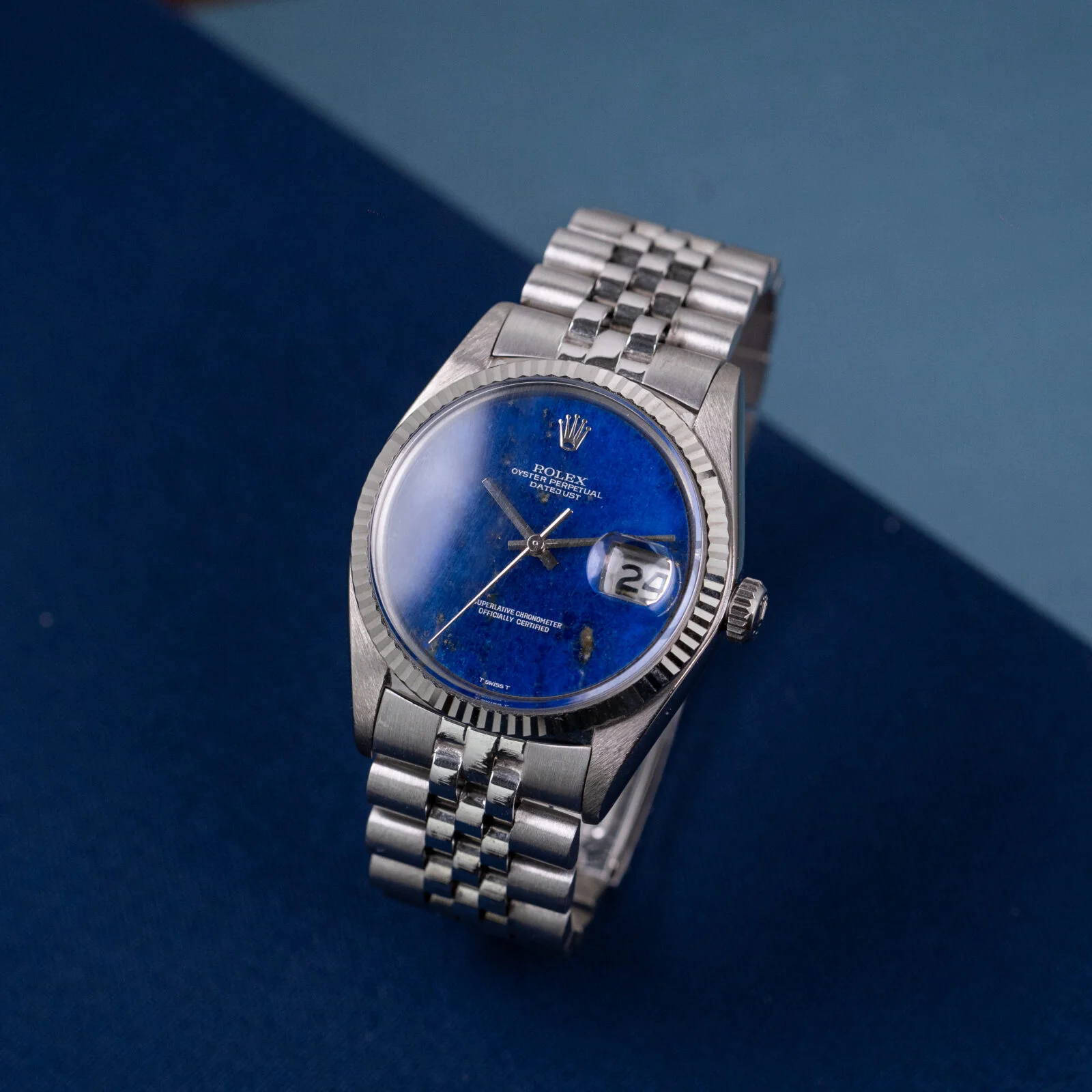 Rolex Datejust 1601 9 Lapis Amsterdam Vintage Watches