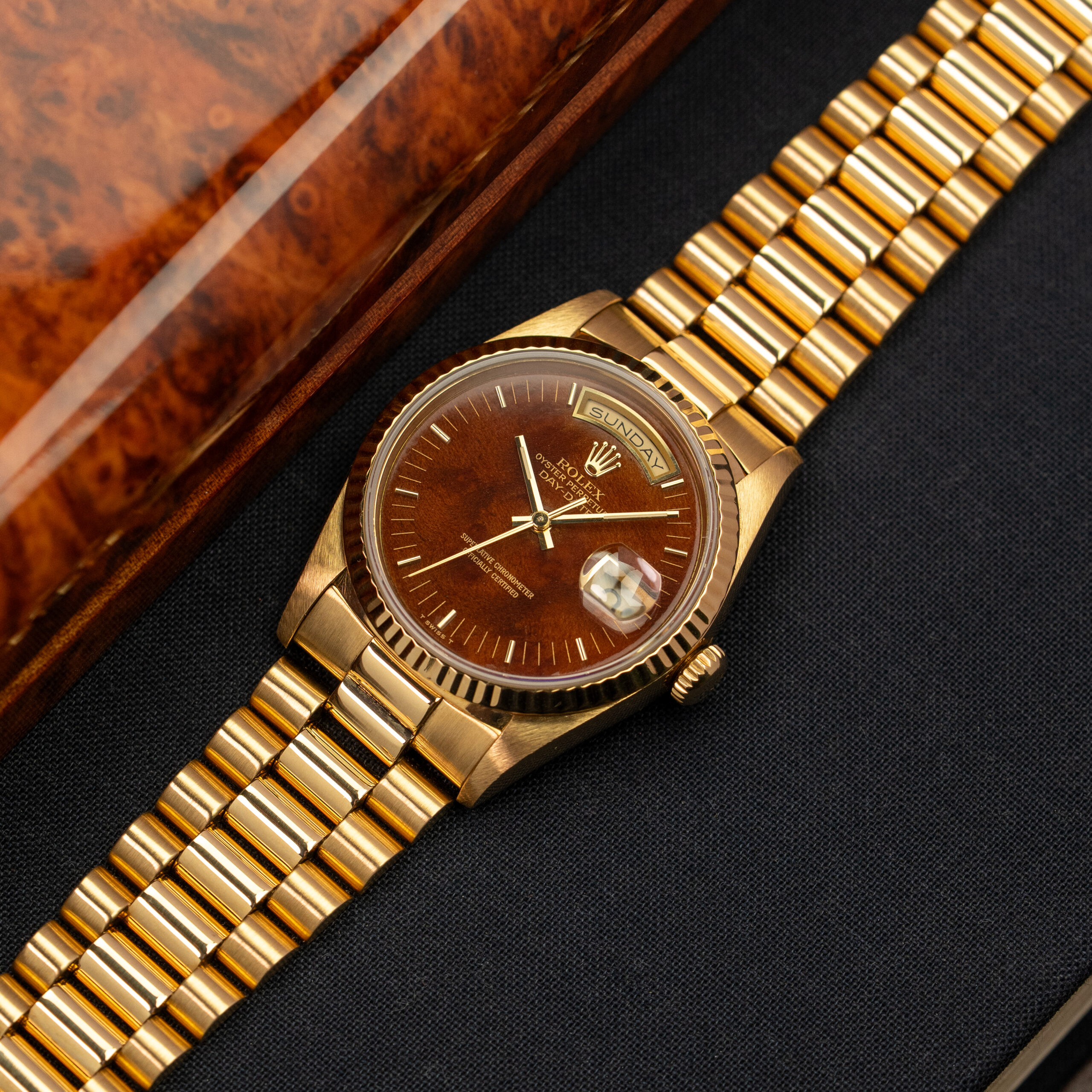 Rolex Day-Date 18238 'Wood'