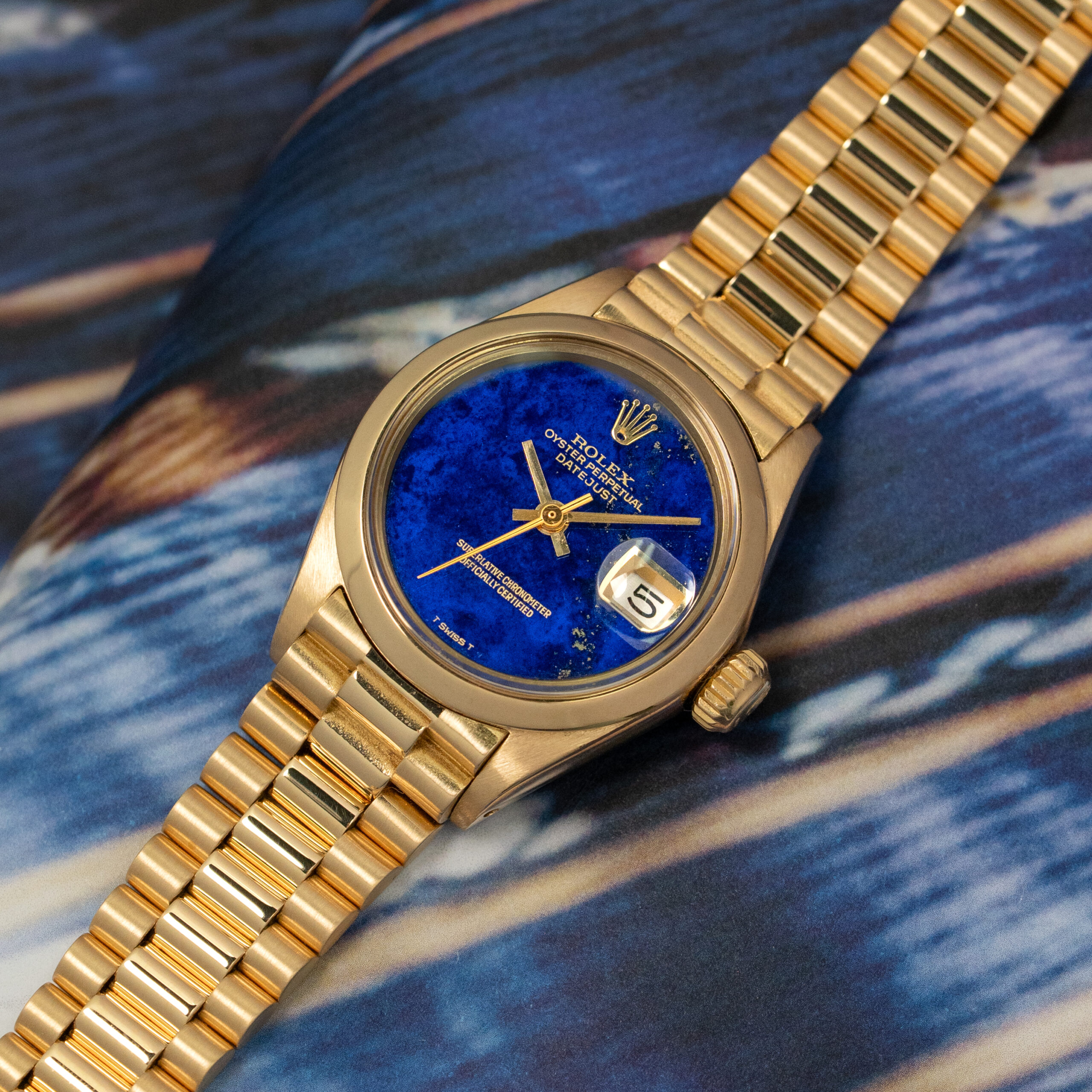 Rolex Datejust 6916 'Lapis Lazuli' - Amsterdam Vintage Watches