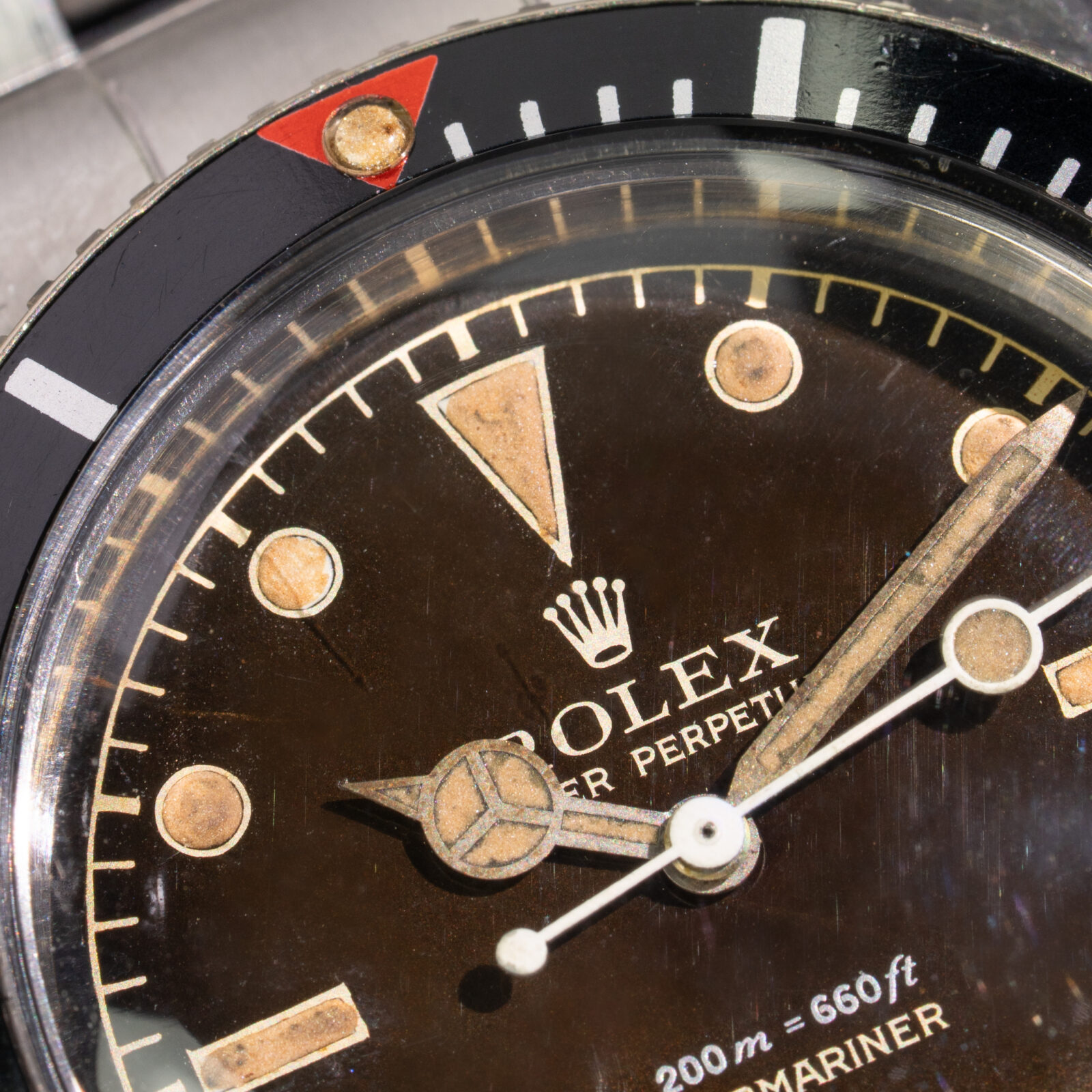 Rolex Submariner 6538 Tropical Big Crown Amsterdam Vintage Watches