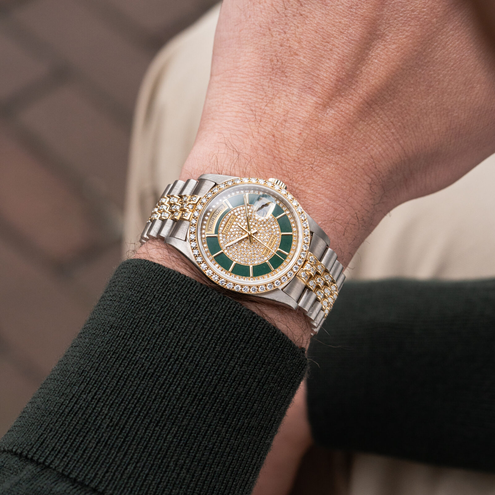 Rolex Day-Date 18349 'Enamel Carrousel' - Amsterdam Vintage Watches
